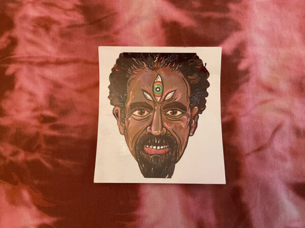 the shaman of love sticker